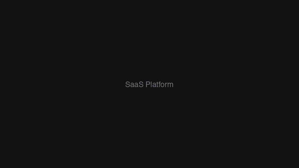 SaaS Platform screenshot